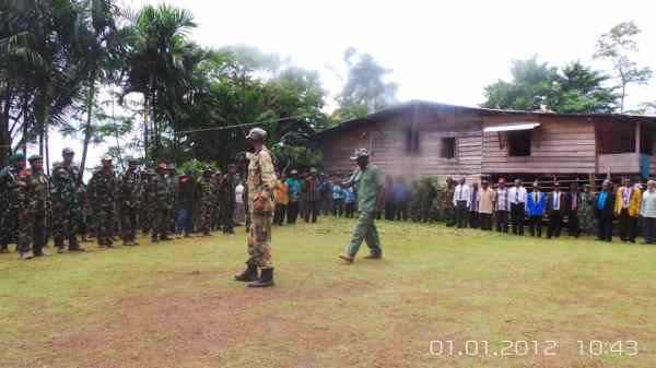 Upacara Delarasi 1 Mei 2019, West Papua Army