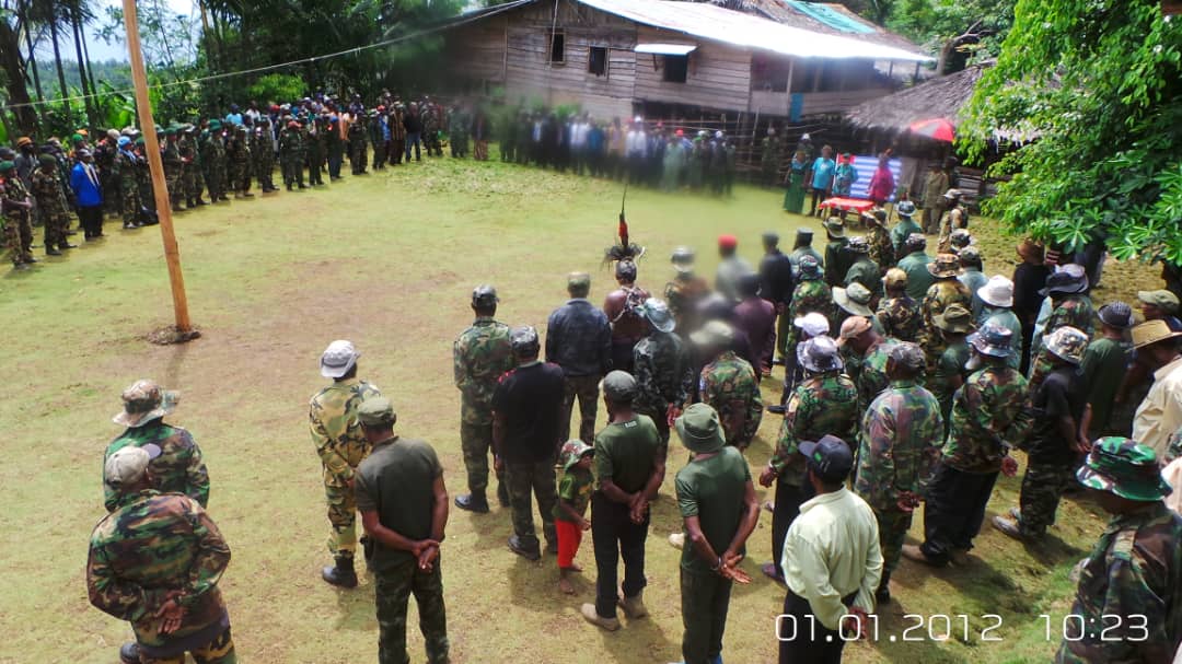 West Papua Army Declaration Ceremony 1 May 2019