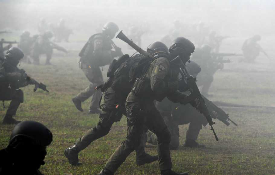 Ilustrasi prajurit TNI. ( Foto: Antara )