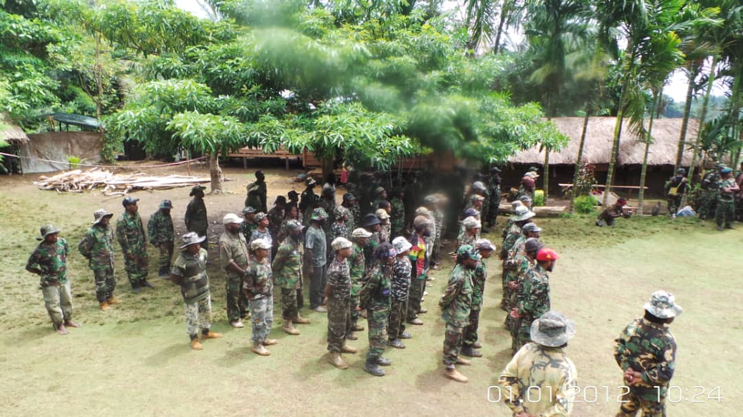 West Papua Army Declaration Ceremony 1 May 2019