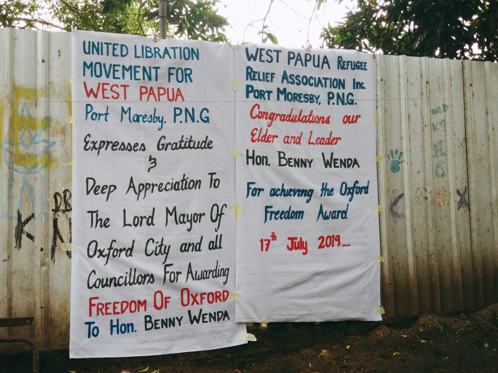 ULMWP Port Moresby and WPRRA Congratulates