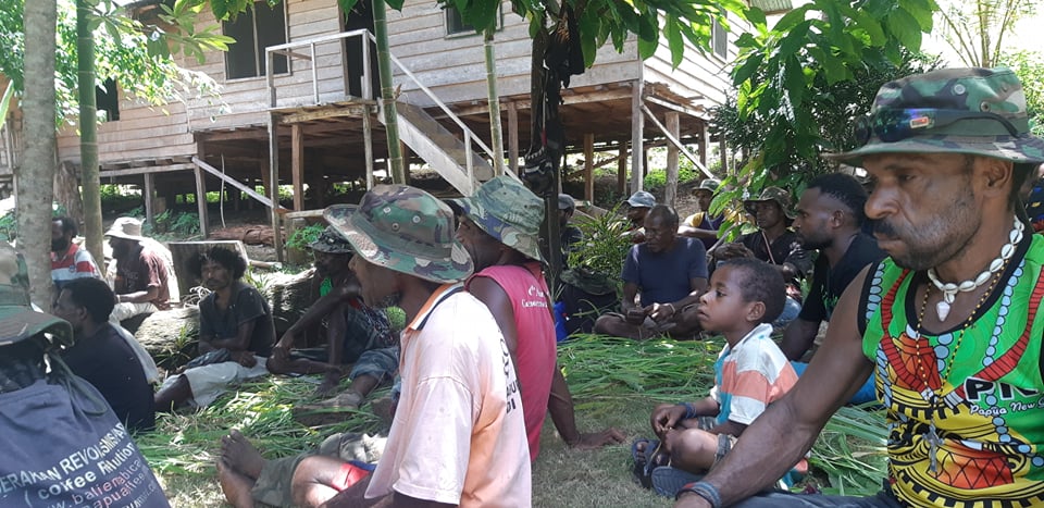 Pasukan WPA dalam Acara Ucapan Syukur dan Peresmian MPP WPA