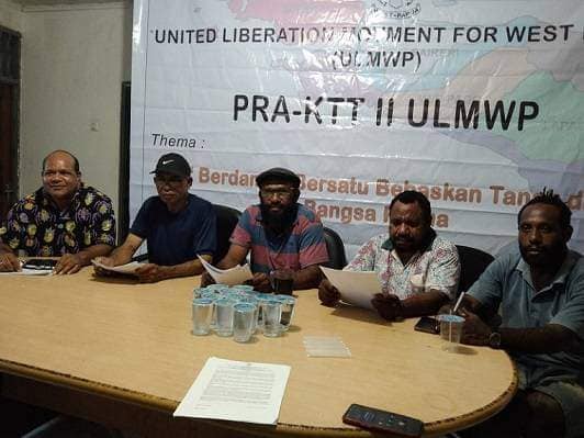 Markus Haluk, Willem Rumaseb, Menase Tabuni, Delius tabuni, M. Wenda